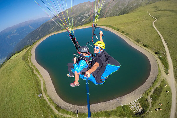 Paraglider Tandem Vluchten met foto en video in de regio Oost-Tirol